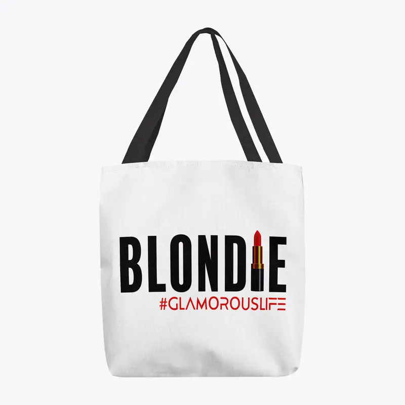 GLC Blondie White Tote Bag Blondie