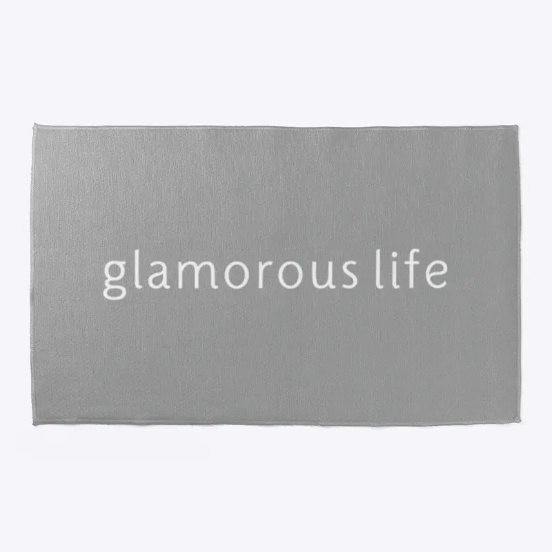 Glamorous Life Welcome Mat