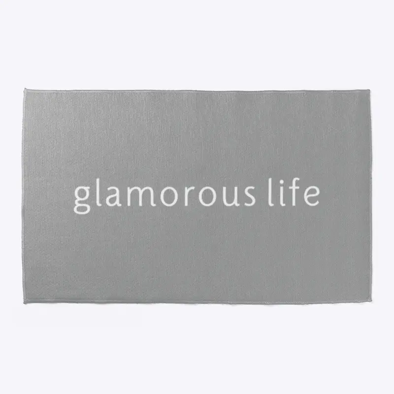 Glamorous Life Welcome Mat